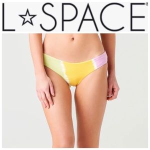 NWOT L*Space Tie Dye Sandy Bikini Bottoms